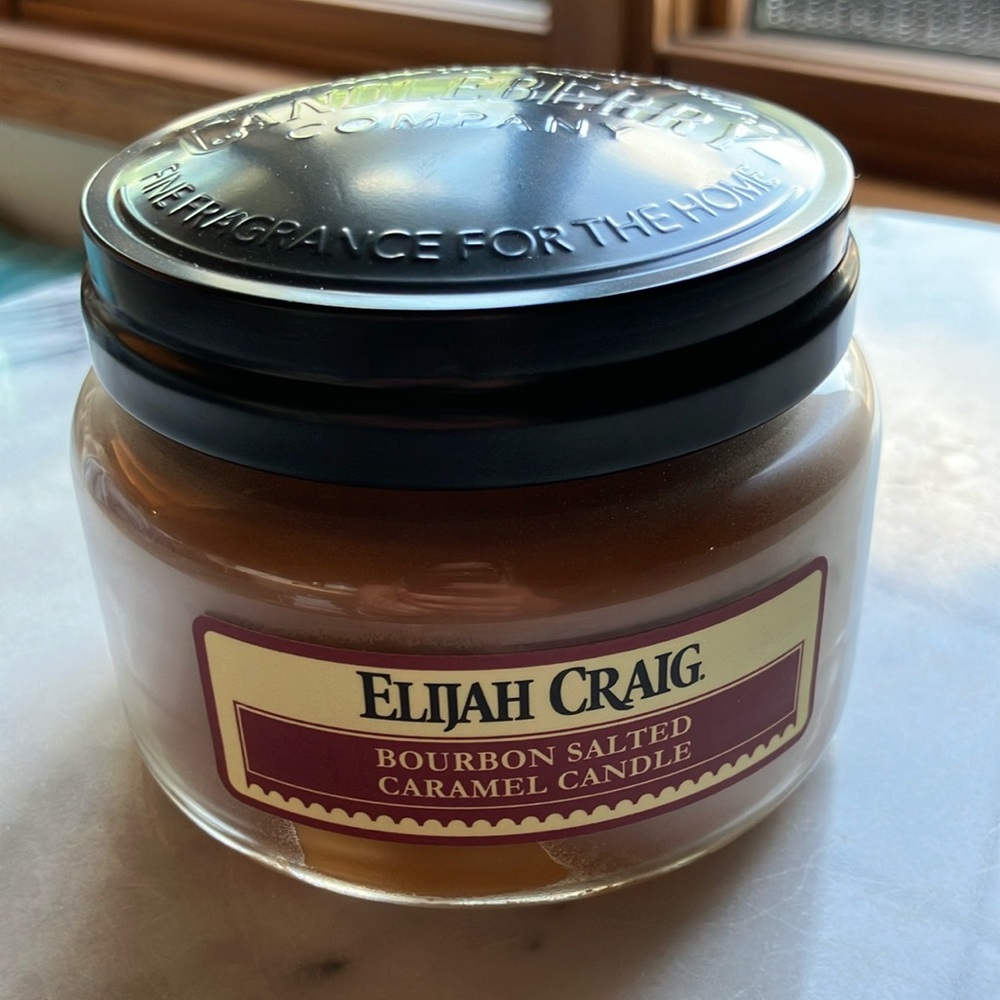 Elijah Craig Bourbon Salted Caramel Candle